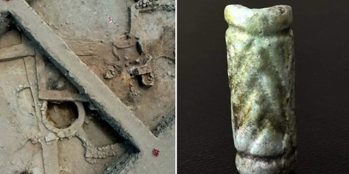 binlerce yıllık mühür bulundu