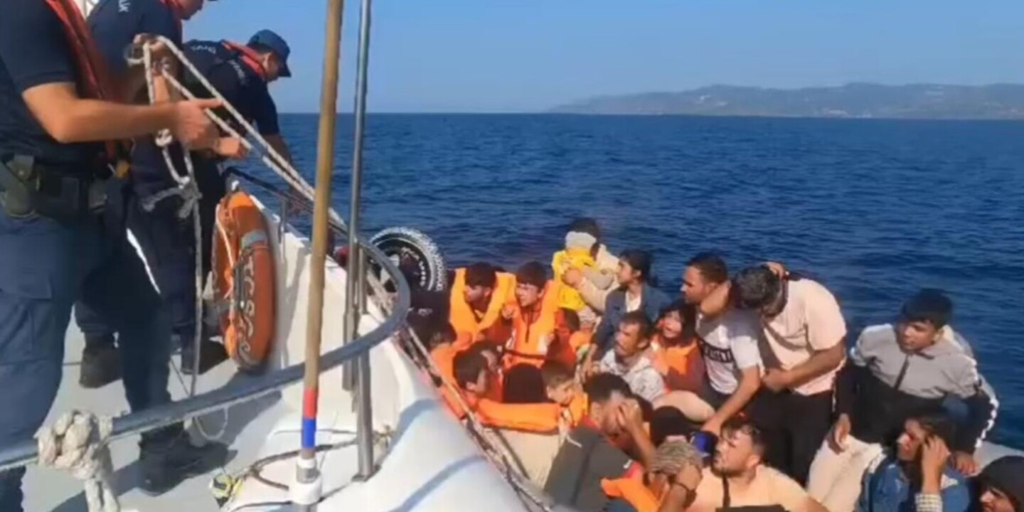 96 kaçak göçmen yakalandı