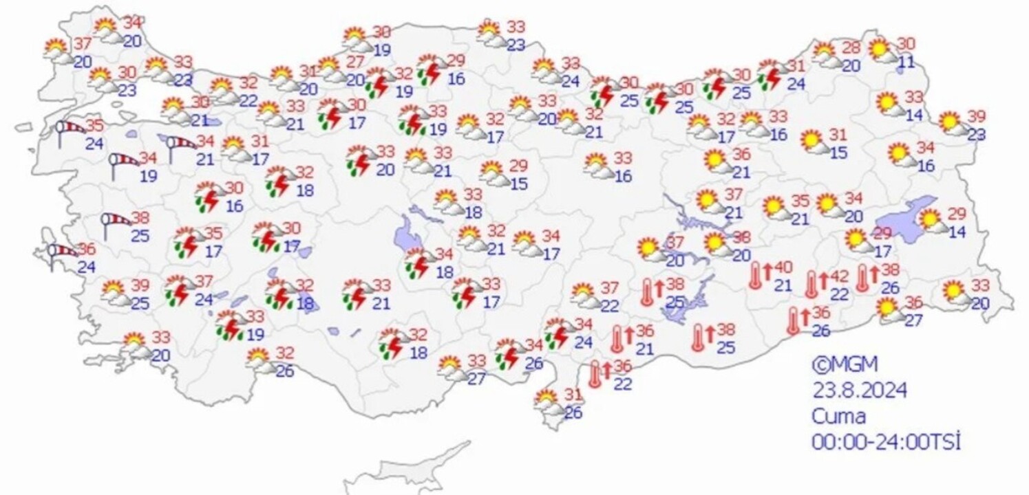 Hava sıcaklıkları 4 ila 5 derece birden düşecek