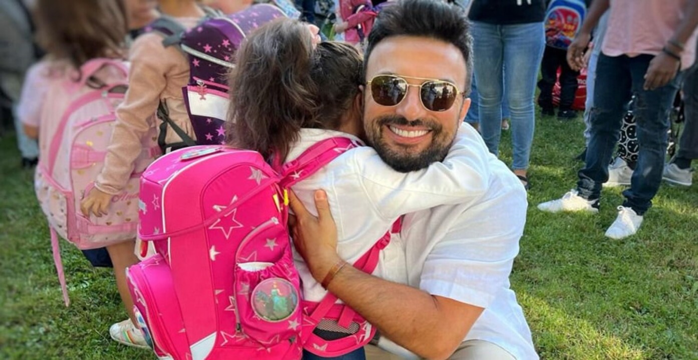 Tarkan'ın kızı Liya okula başladı