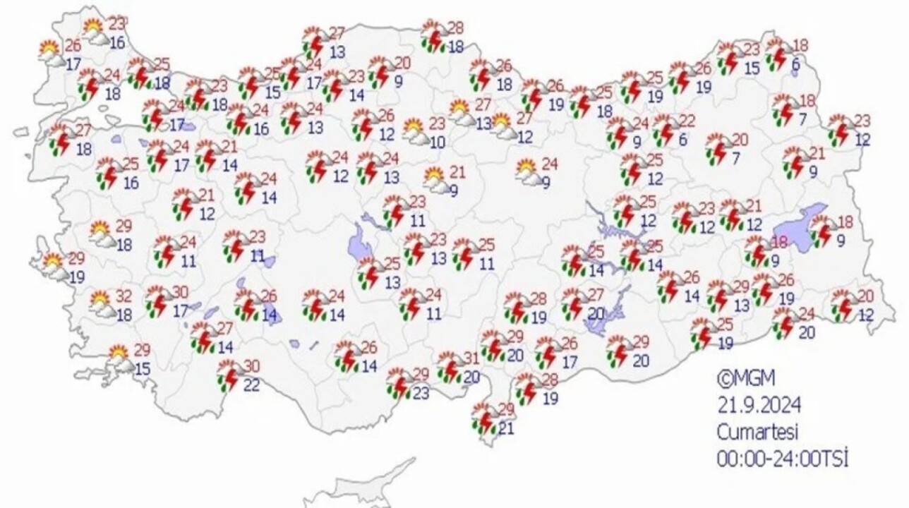 AFAD ve Meteoroloji'den İstanbul dahil 7 ilde sarı kod uyarısı