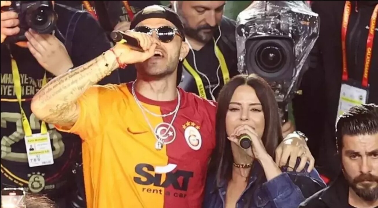 Simge Sağın'ın yılbaşı paylaşımına Icardi'den kalpli beğeni