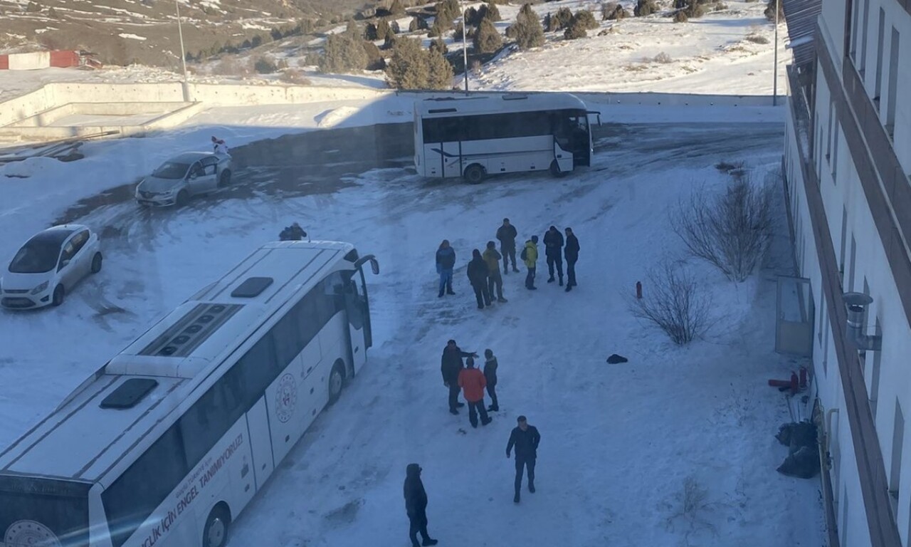 Sivas kayak merkezindeki otelde gaz sıkışması kaynaklı patlama